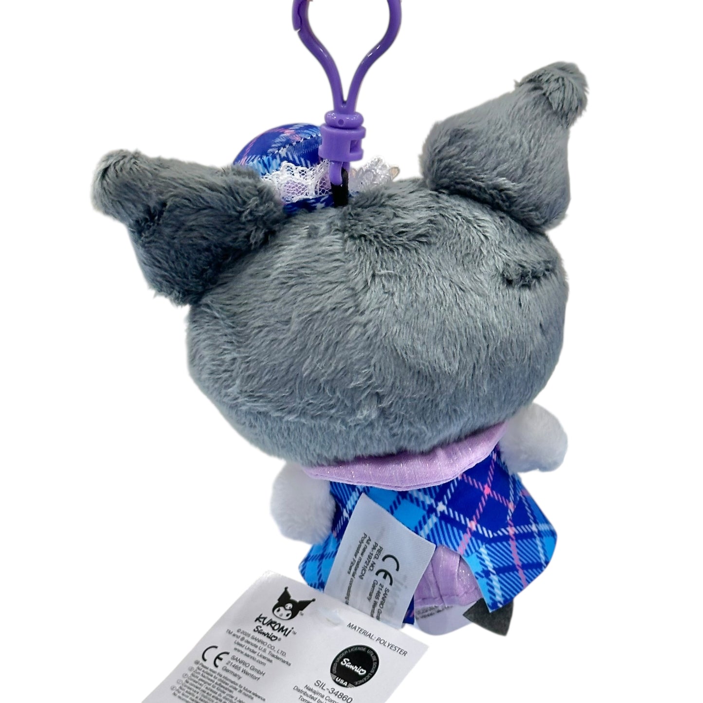 Kuromi "Girls Group" Mascot Clip On