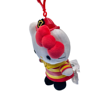 Hello Kitty "Firefighter Occupation" Mascot Clip On
