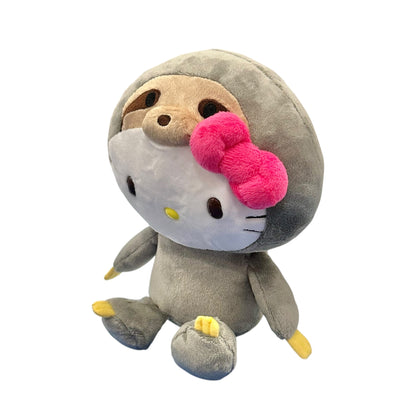 Hello Kitty "Sloth Tropical Animal" 7in Plush