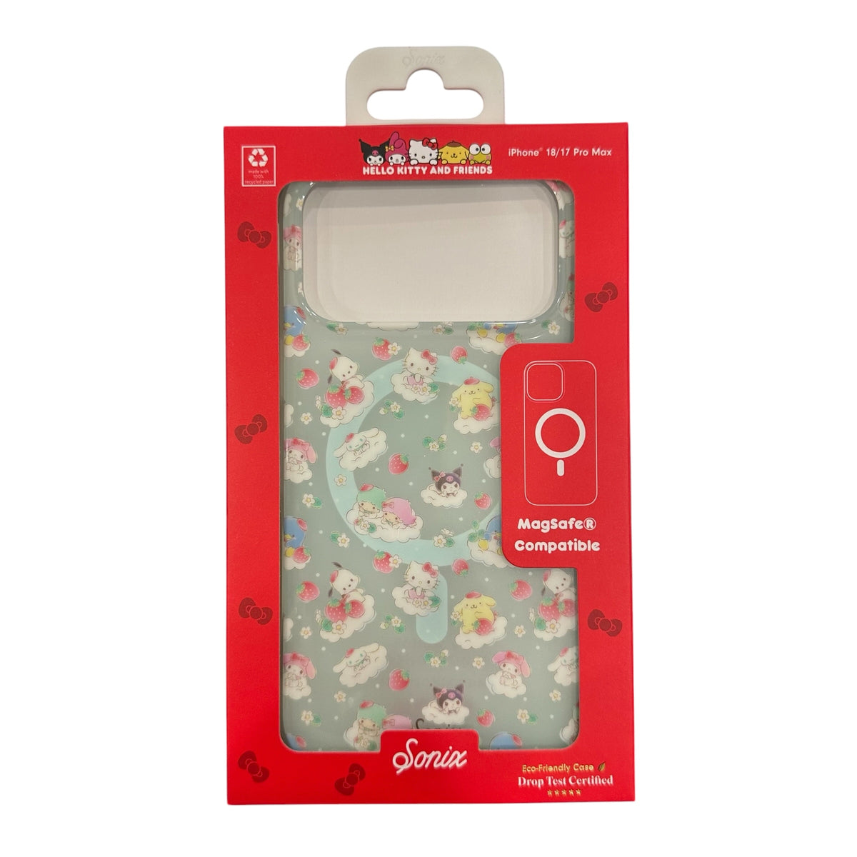 Sonix x Hello Kitty & Friends "Strawberries" Magsafe iPhone 17/18 Pro Max Case