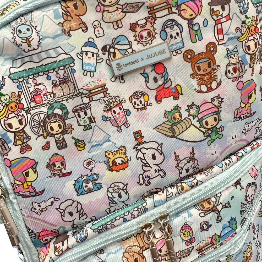 JuJuBe x tokidoki "Snow Day" Zealous Backpack