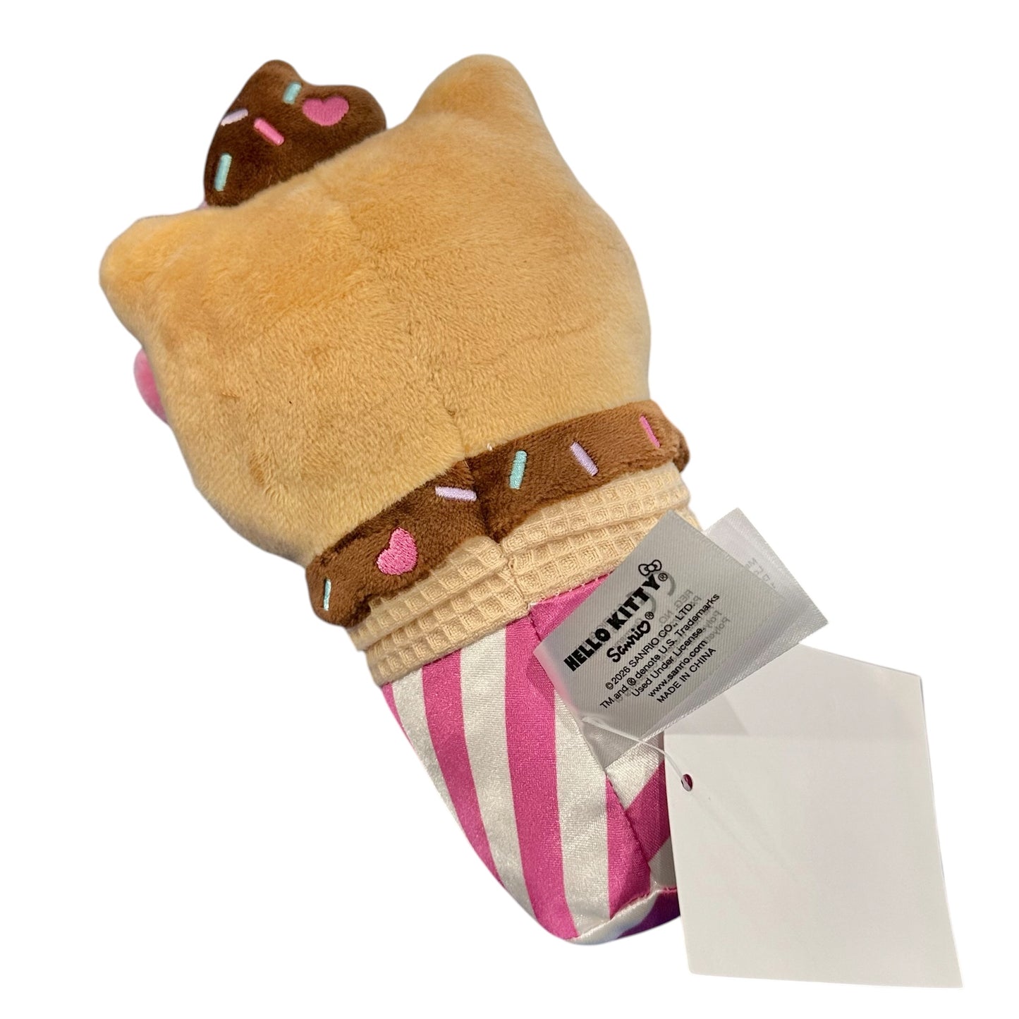 Hello Kitty Mocha "Ice Cream" Bean Doll