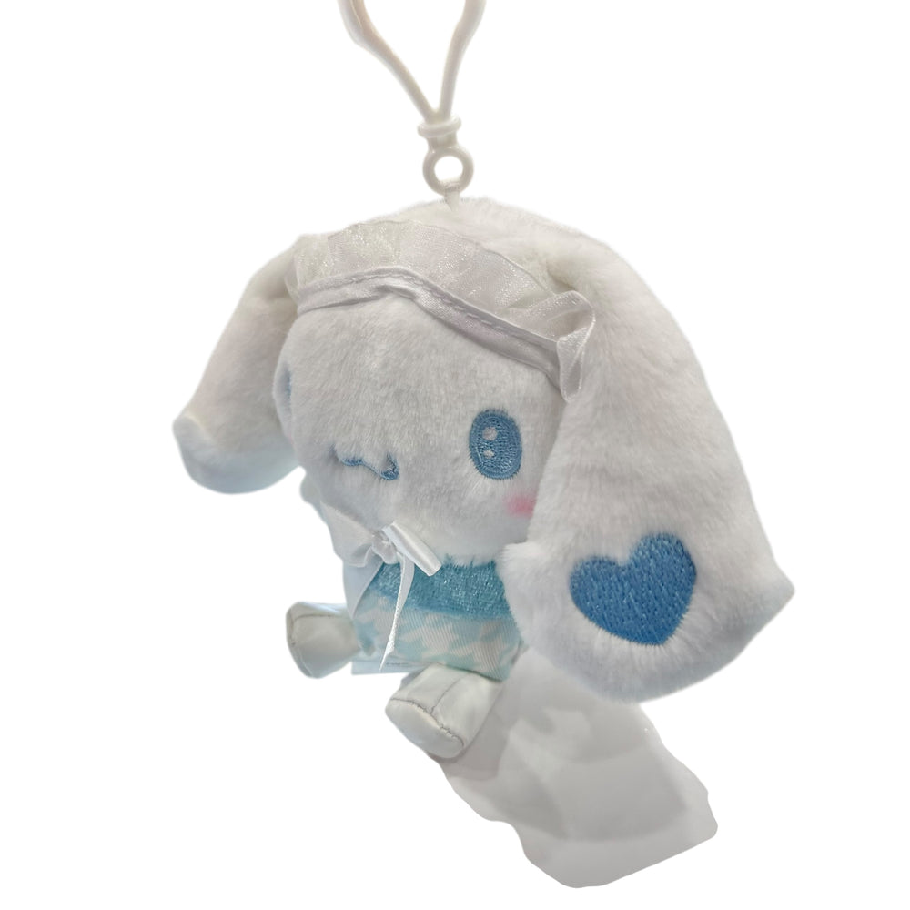 Cinnamoroll "Frill Houndstooth" Mascot w/ Ball Chain