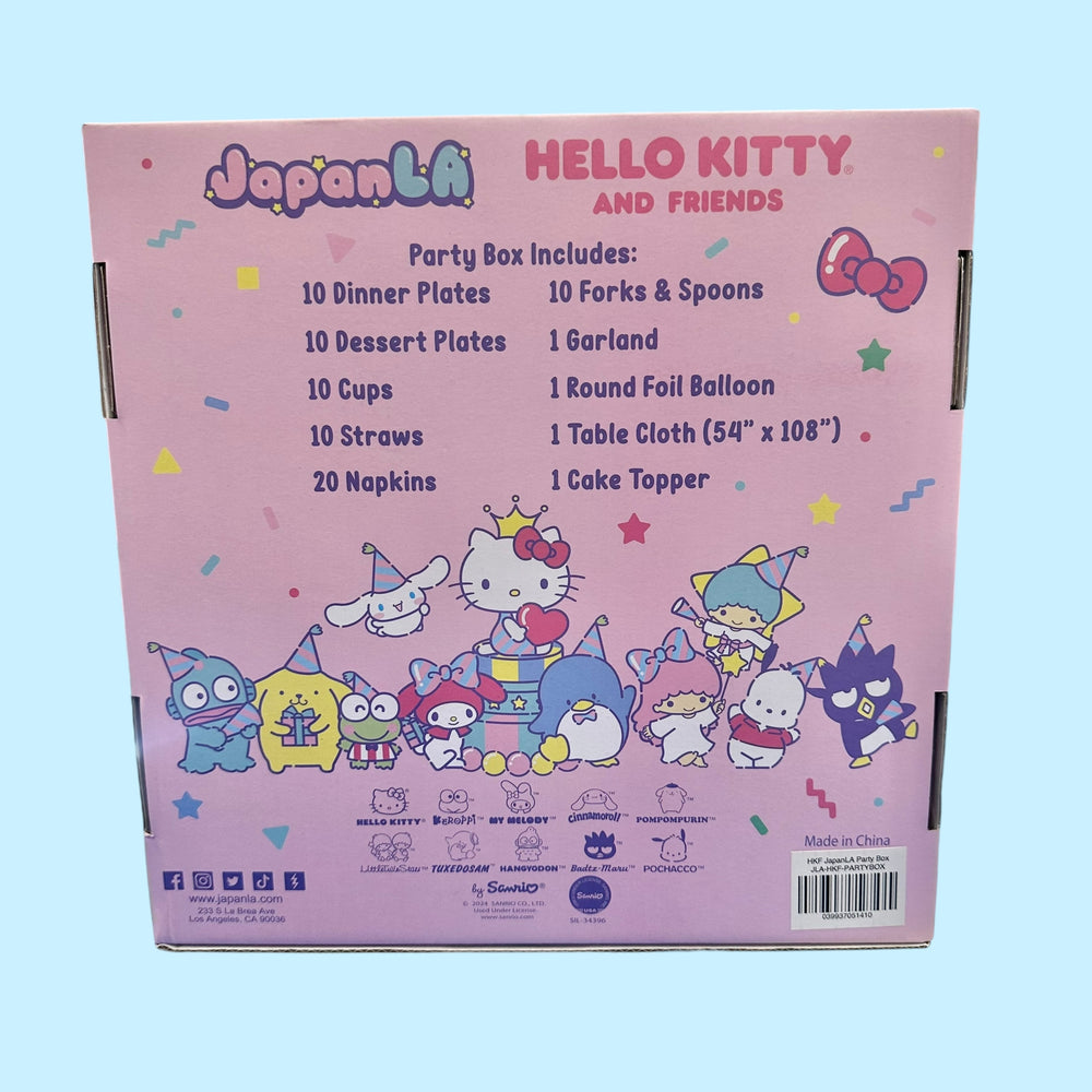 JapanLA x Hello Kitty and Friends Party Box