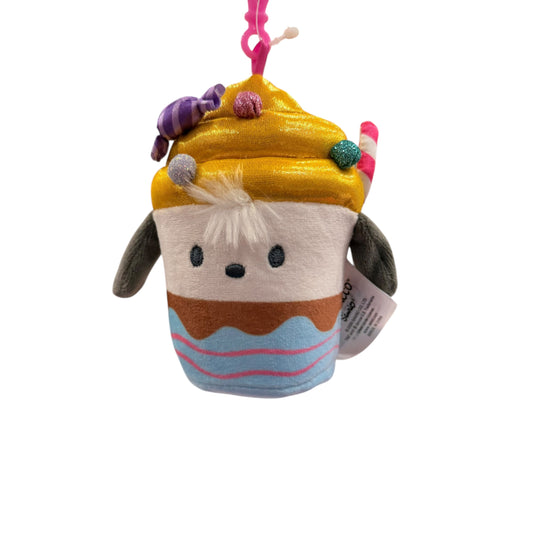 Pochacco "Colorful Cute Sweets" Milkshake Mascot Clip On