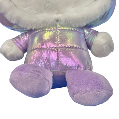 Kuromi "Shiny Hooded Puffer Jacket" 8in Plush