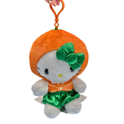Hello Kitty "Orange Fruit" Mascot Clip On