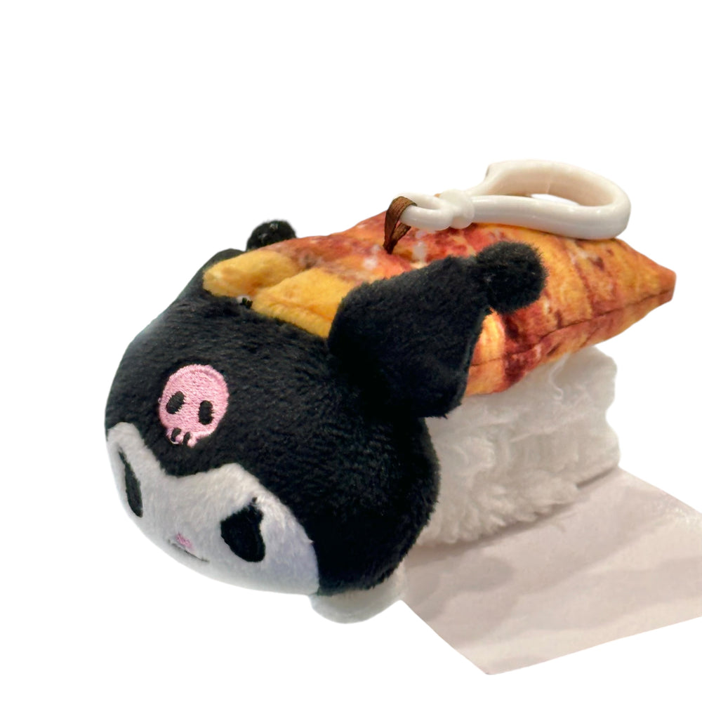 Kuromi "Sea Eel" Sushi Mascot Clip On Plush