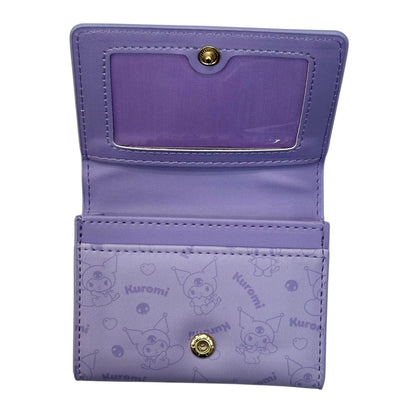 Kuromi 2-Fold Simple Wallet