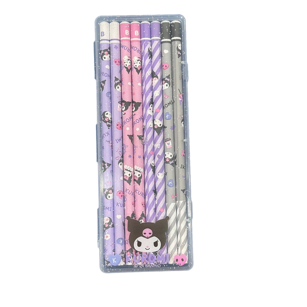 Kuromi 8pc Pencil Set