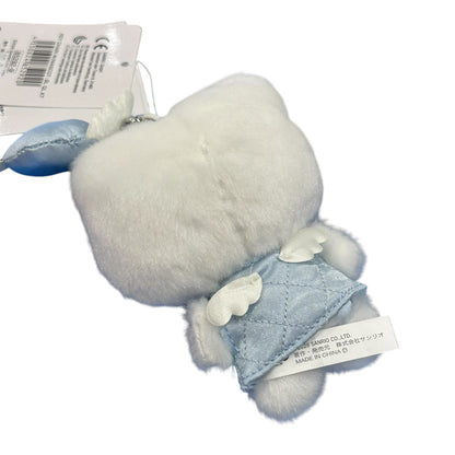 Hello Kitty "Blue Quilt" Keychain w/ Mascot
