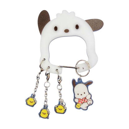 Pochacco "Pi" Carabiner w/ Charm