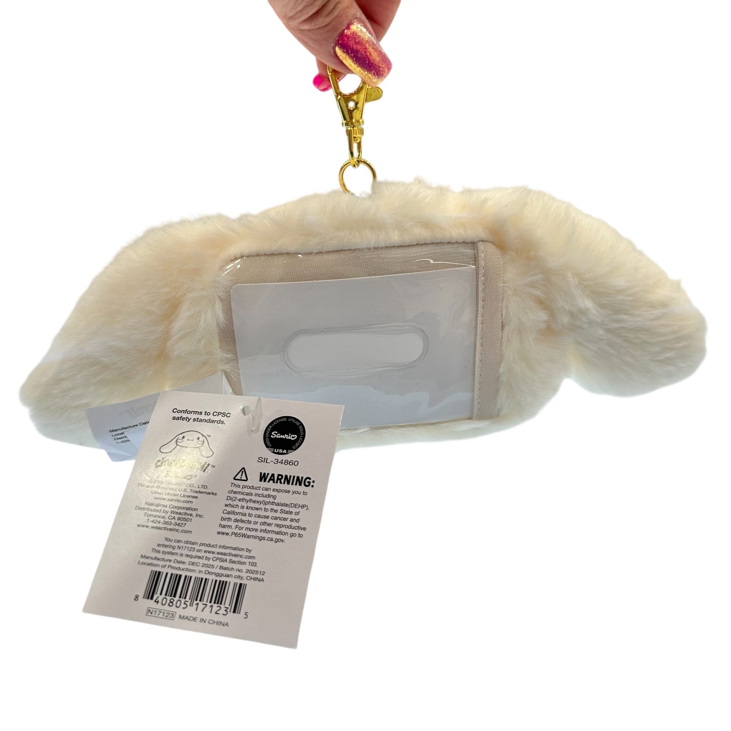 Cinnamoroll Die-Cut Face ID Pocket