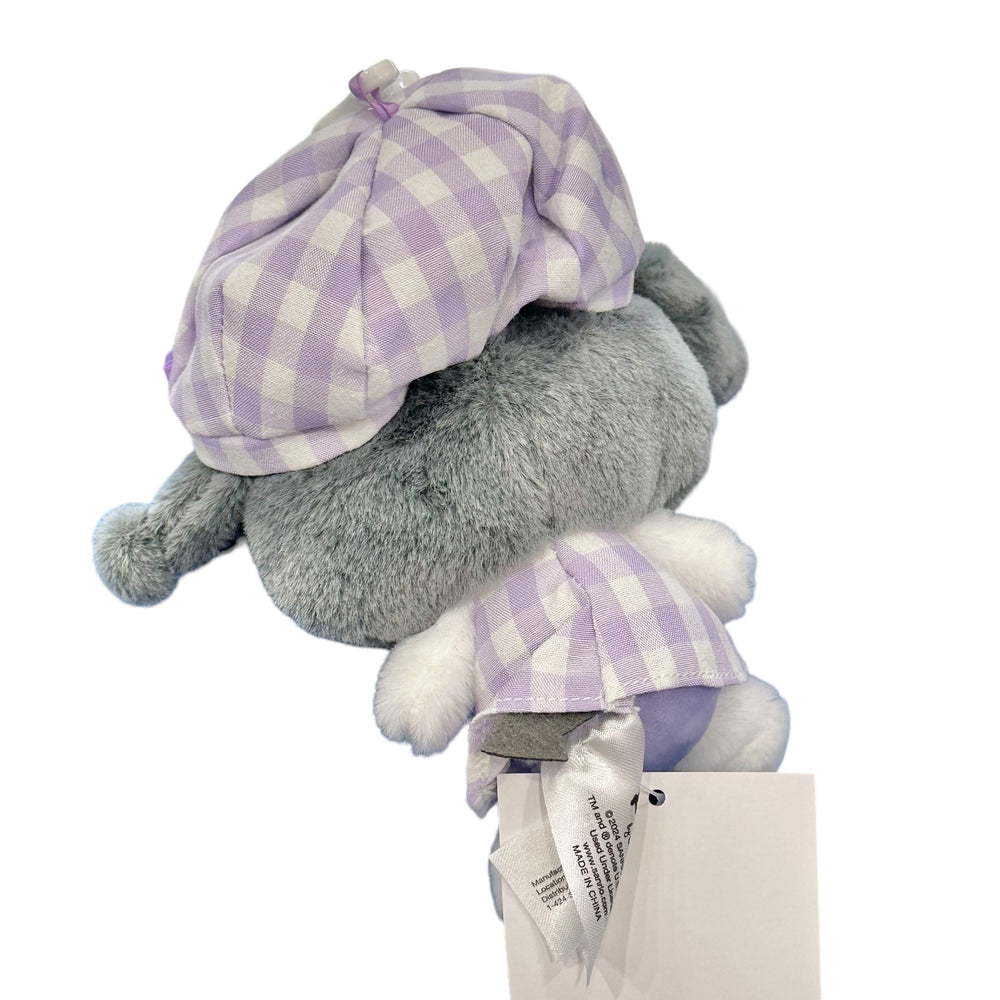 Kuromi "Gingham Casquette" Mascot Clip On Plush