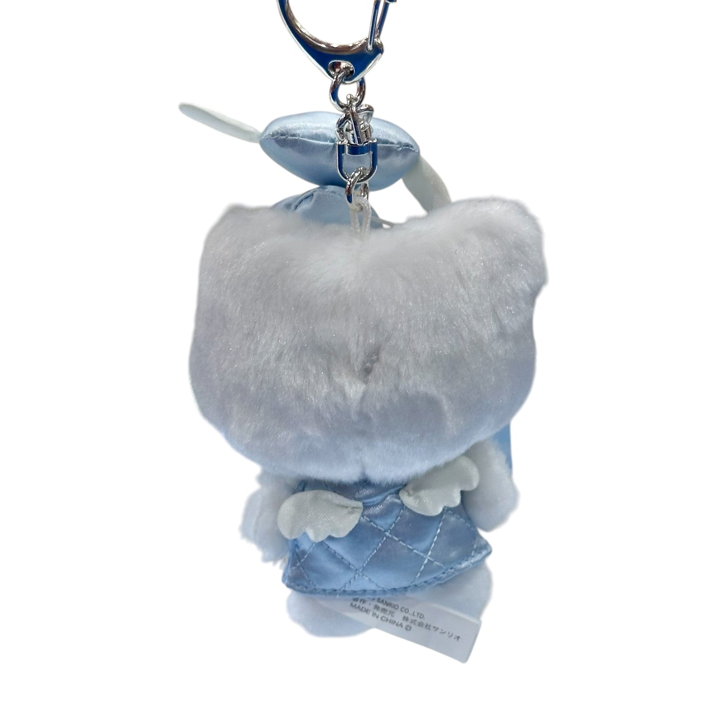 Hello Kitty "Blue Quilt" Keychain w/ Mascot