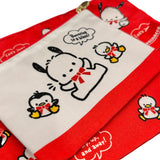 Pochacco "Red Ribbon" Flat Pouch