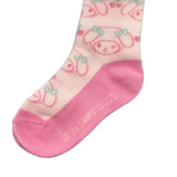 My Melody "Berry" Kids 3 Pair Sneaker Socks (13-15)