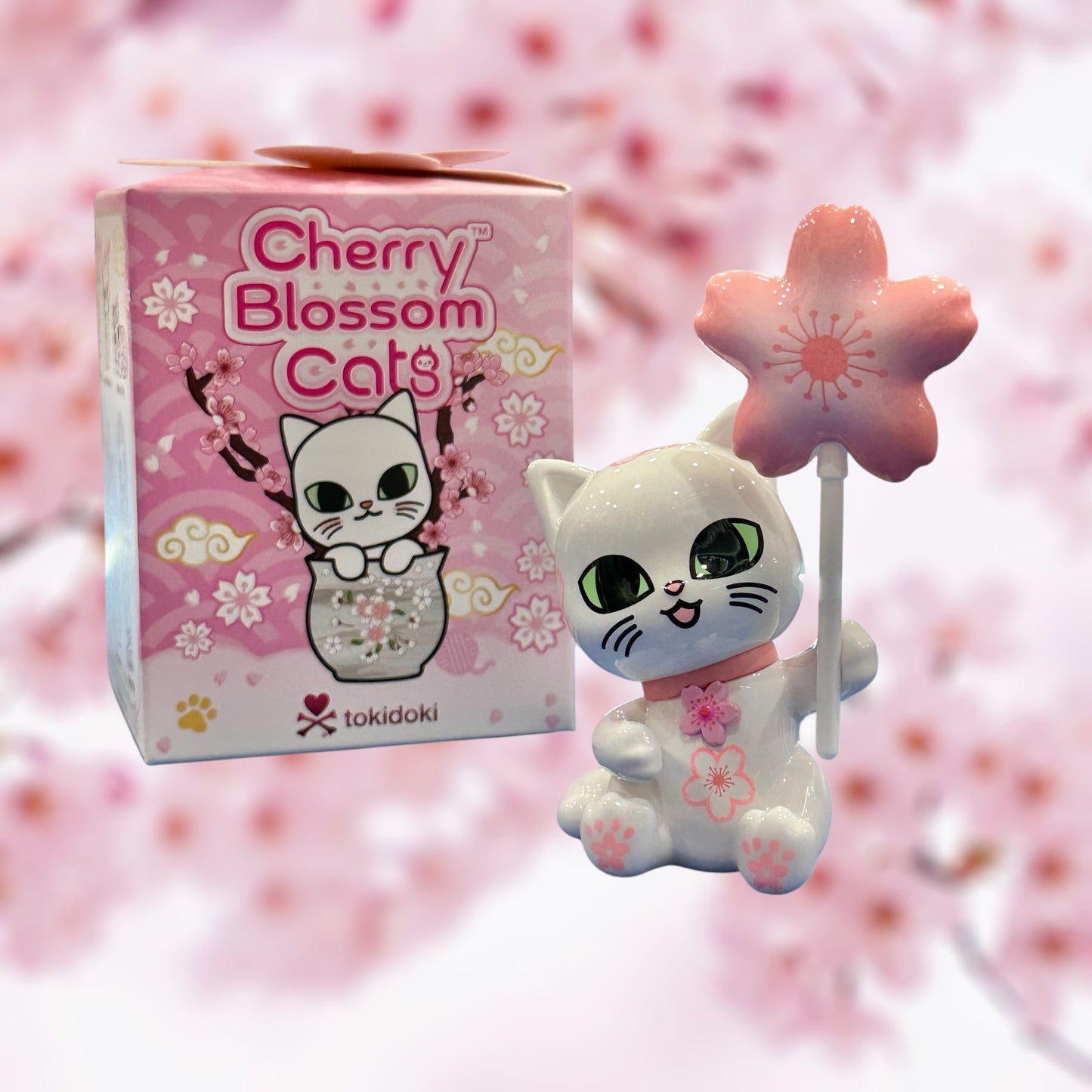 tokidoki "Cherry Blossom" Cats