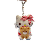 Hello Kitty "Red Bear" Mascot Key Clip