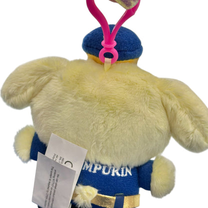 Pompompurin "Policeman" Collectible Mascot Clip On