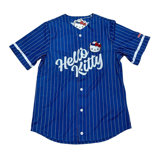 JapanLA Hello Kitty Blue Baseball Jersey