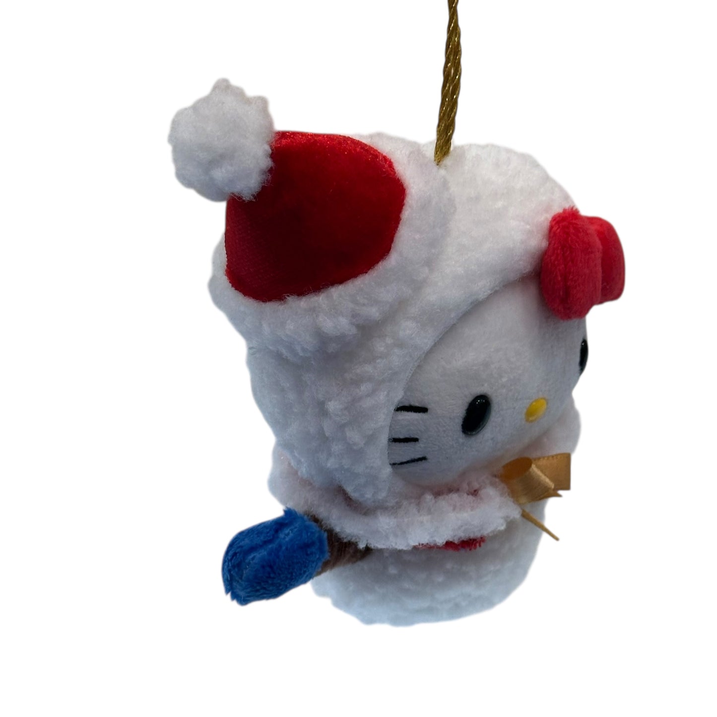 Hello Kitty "Santa Claus Costume Snow Man" Mascot Ornament