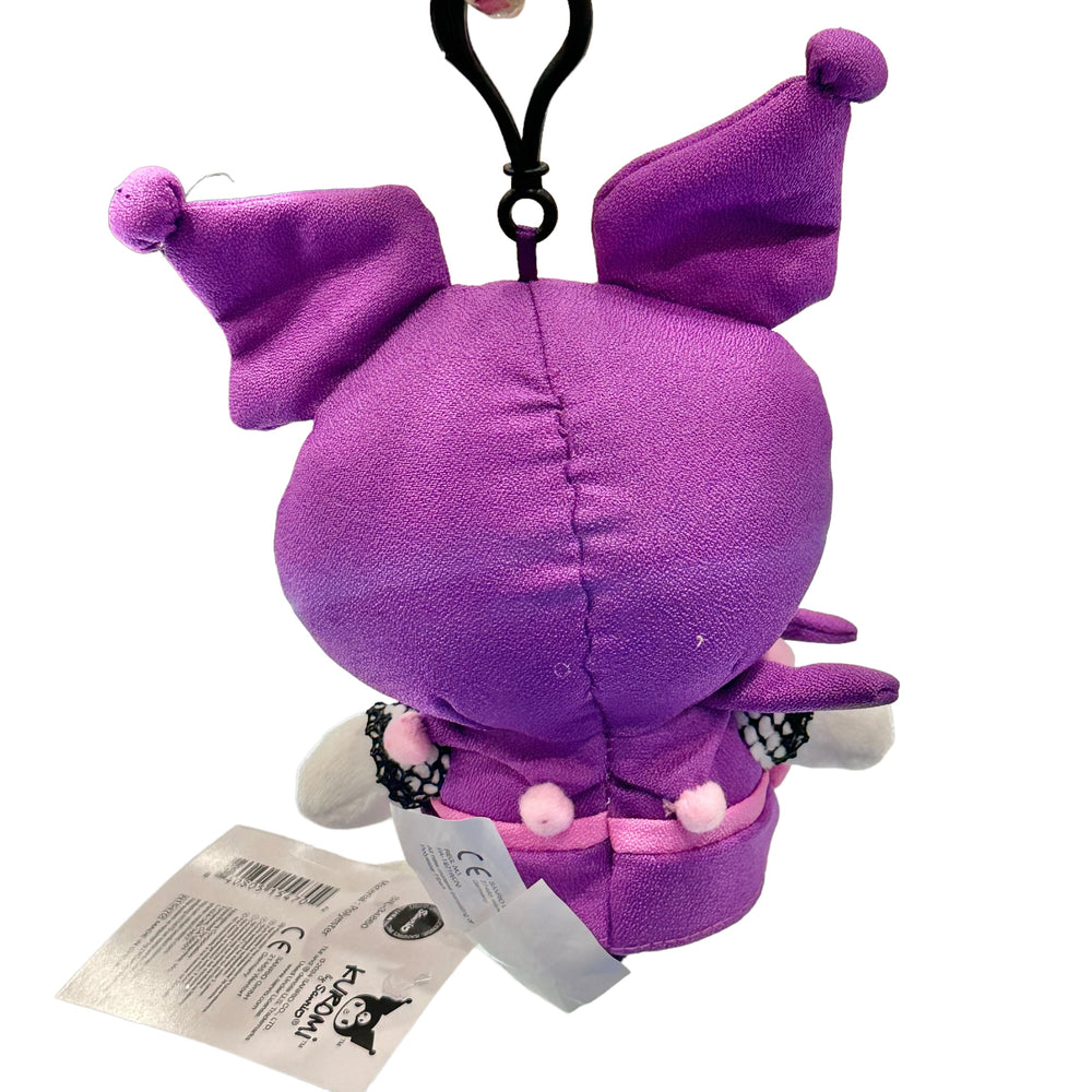 Kuromi "Ninja" Mascot Clip On Plush