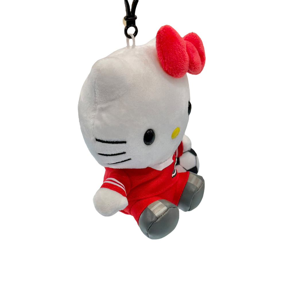 Hello Kitty "Soccer Club Activities" Mascot Clip On
