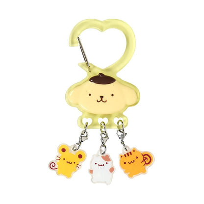 Pompompurin "Friend" Carabiner Key Ring