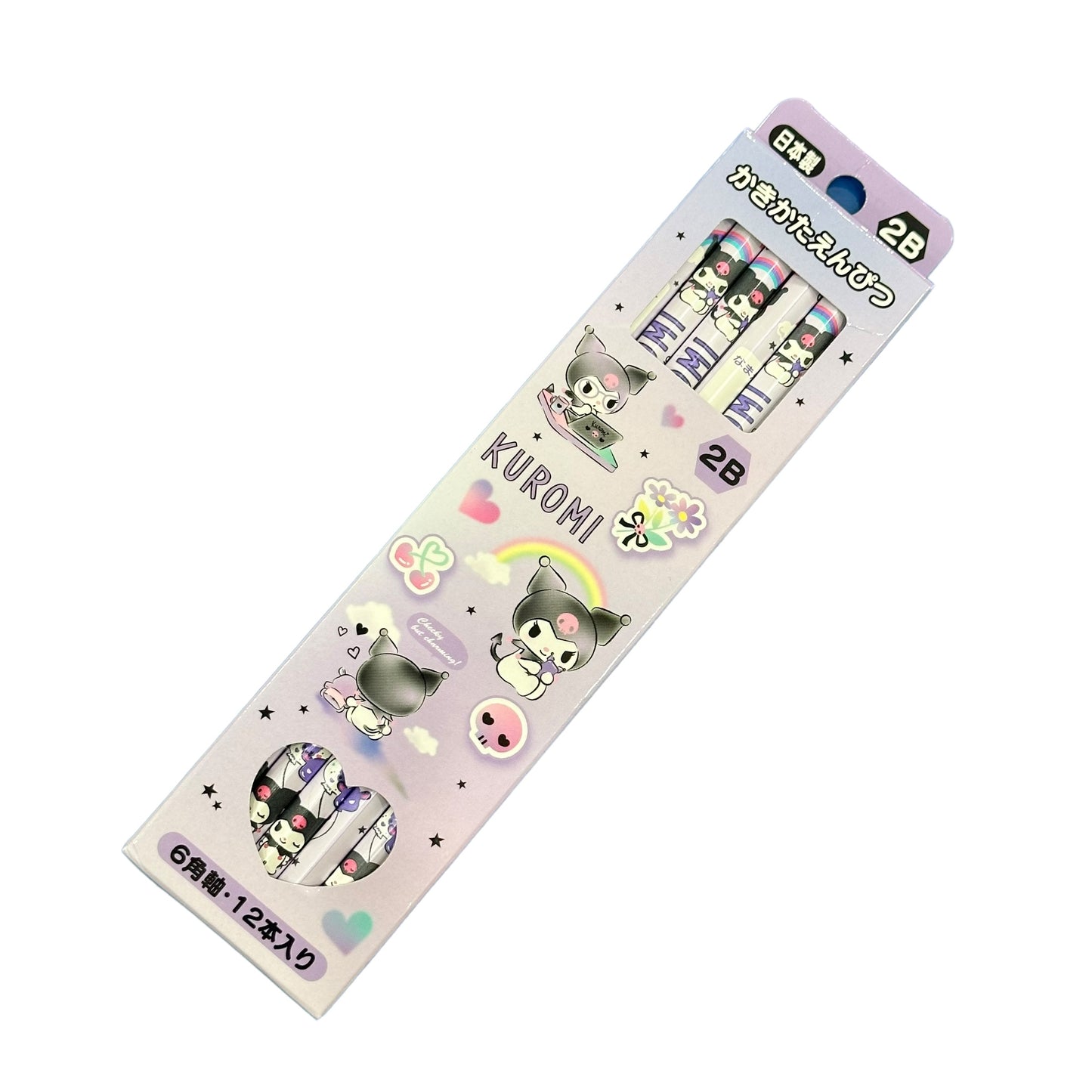 Kuromi 12pc 2B Pencil Set