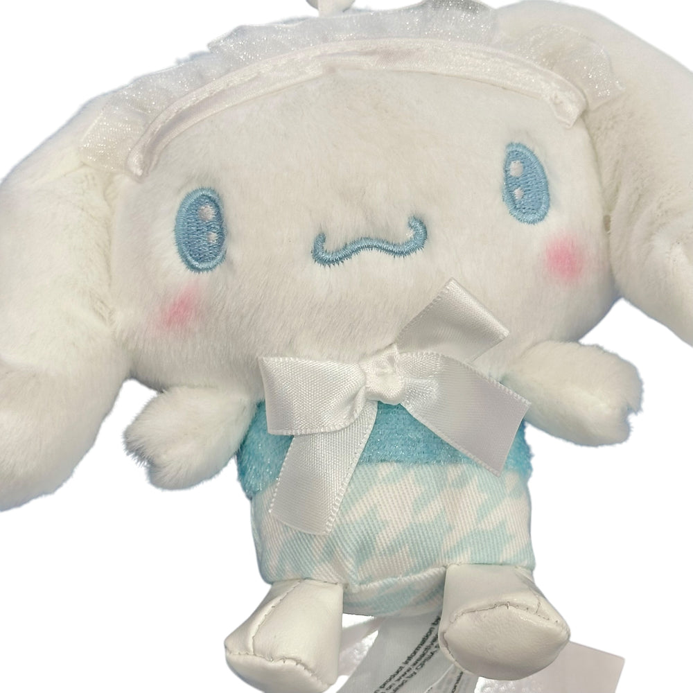 Cinnamoroll "Frill Houndstooth" Mascot w/ Ball Chain