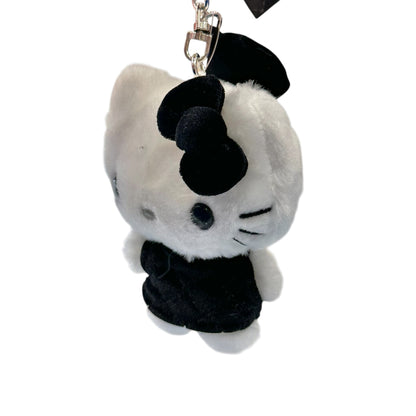 Hello Kitty "Black Quilt" Keychain w/ Mascot