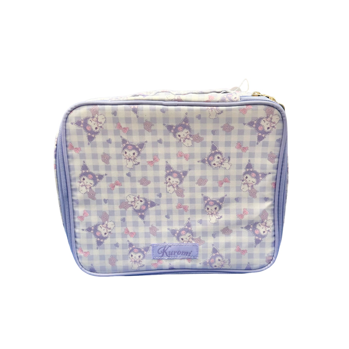 Kuromi "Plaid" Cosmetic Pouch