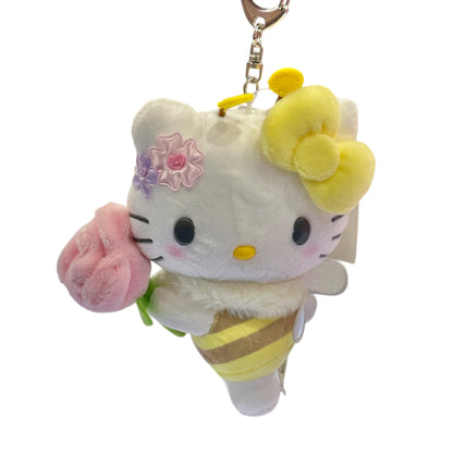 Hello Kitty Bee" Keychain w/ Mascot