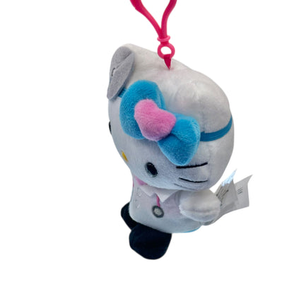 Hello Kitty "Doctor Occupation" Mascot Clip On