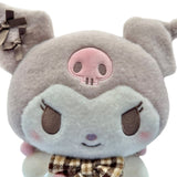 Kuromi "Mocha Check" 11in Plush