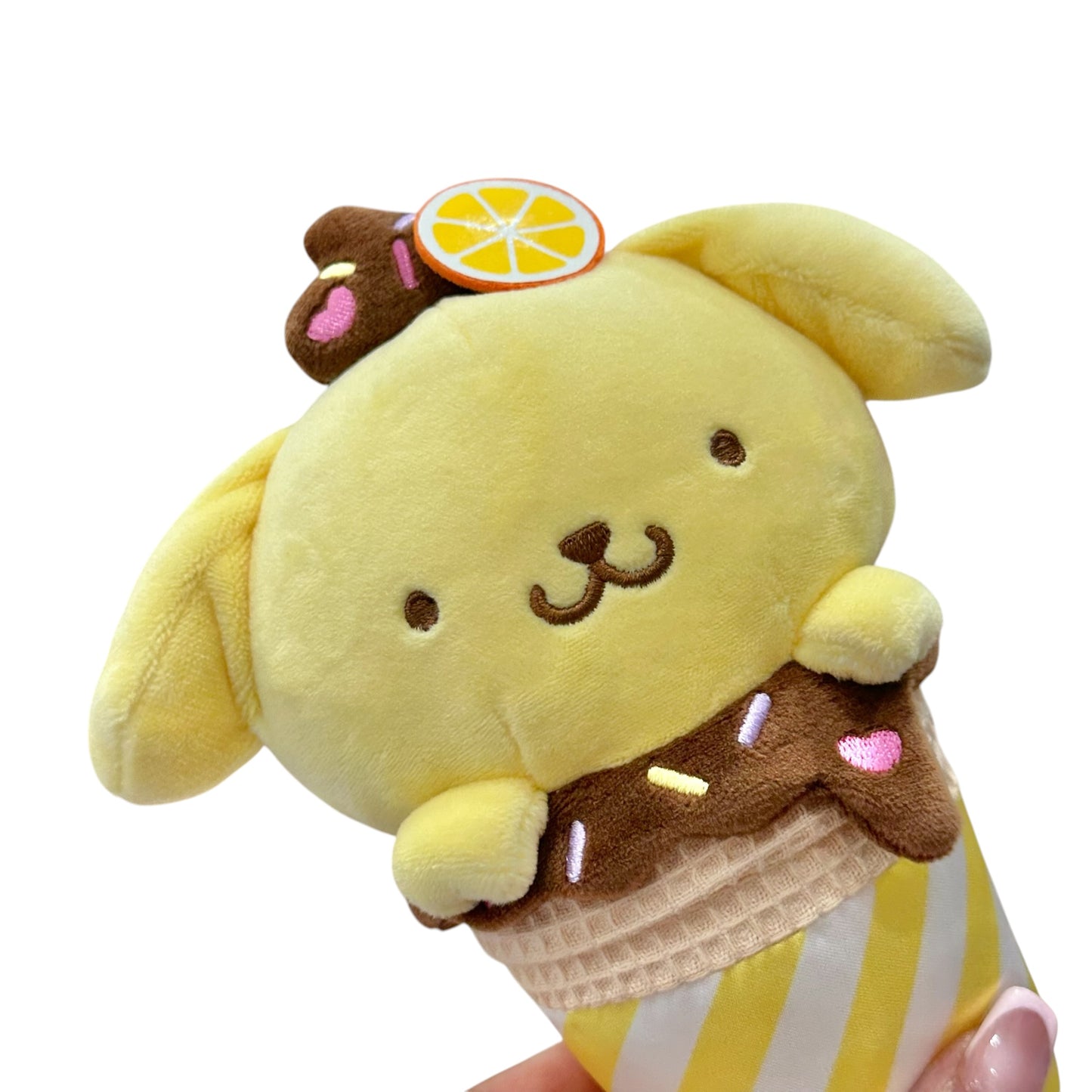Pompompurin "Ice Cream" Bean Doll