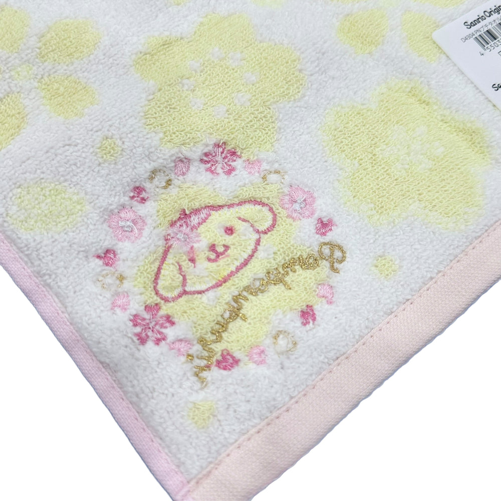 Pompompurin "Sakura" Petite Towel