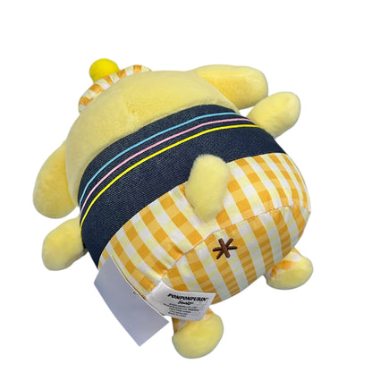 Pompompurin "Gingham Denim" 8in Plush
