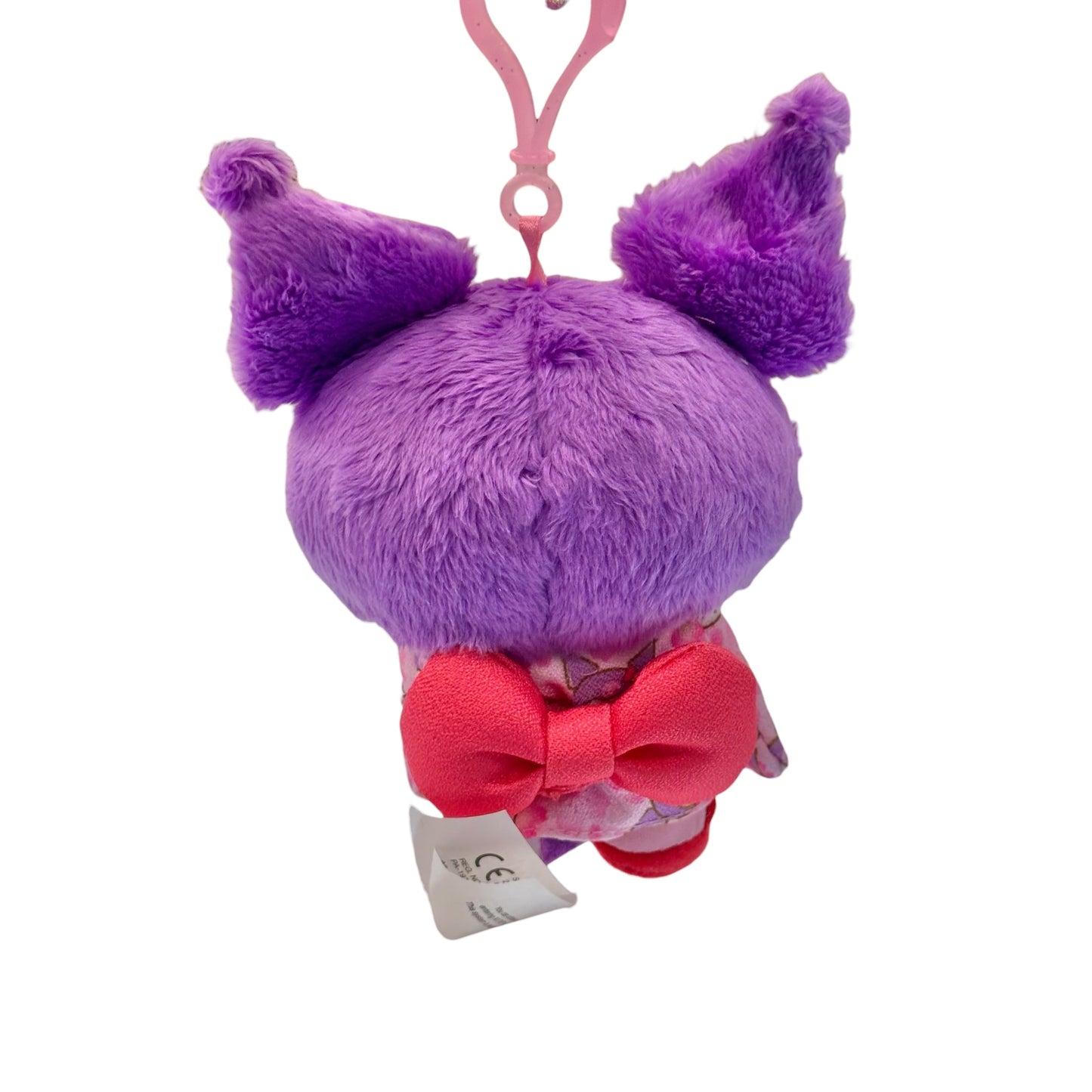 Kuromi "Sakura Kimono" Mascot Clip On