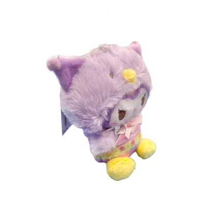Kuromi "Chick" Mascot Plush Keychain