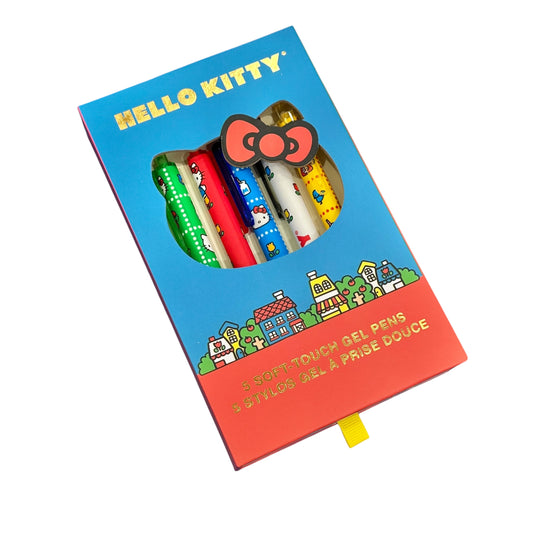 Hello Kitty "Retro"  Soft-Touch Gel Pen Set