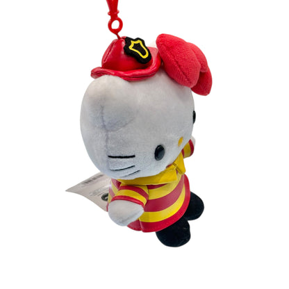 Hello Kitty "Firefighter Occupation" Mascot Clip On