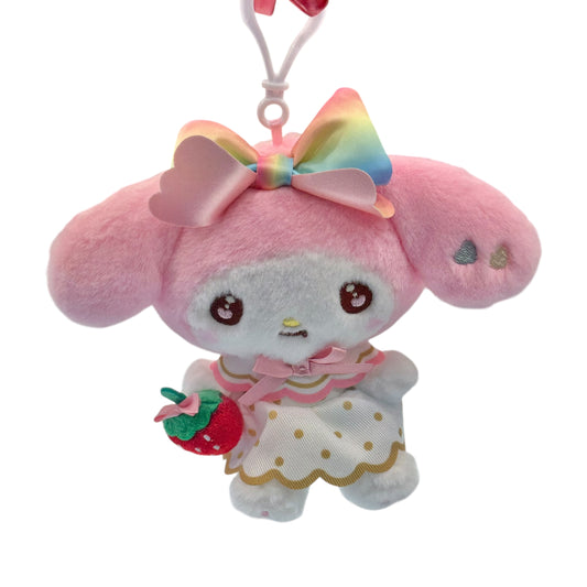 My Melody "Strawberry Rainbow" Mascot Clip On