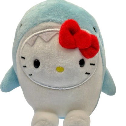 Hello Kitty "Blue Shark" Mascot Clip On