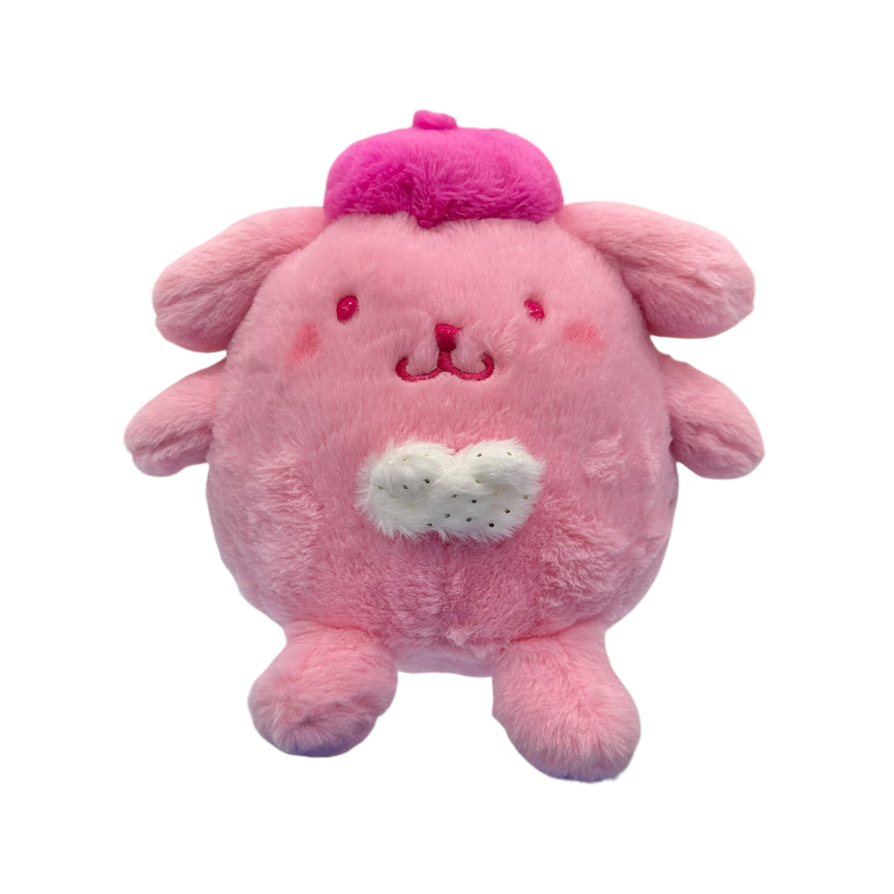 Pompompurin "Fluffy Pink" 11in Plush