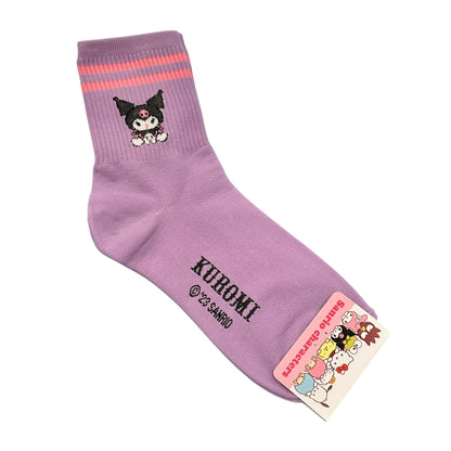 Kuromi Band Socks