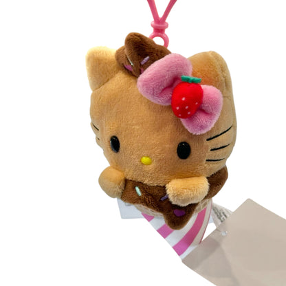 Hello Kitty Mocha "Ice Cream" Mascot Clip On