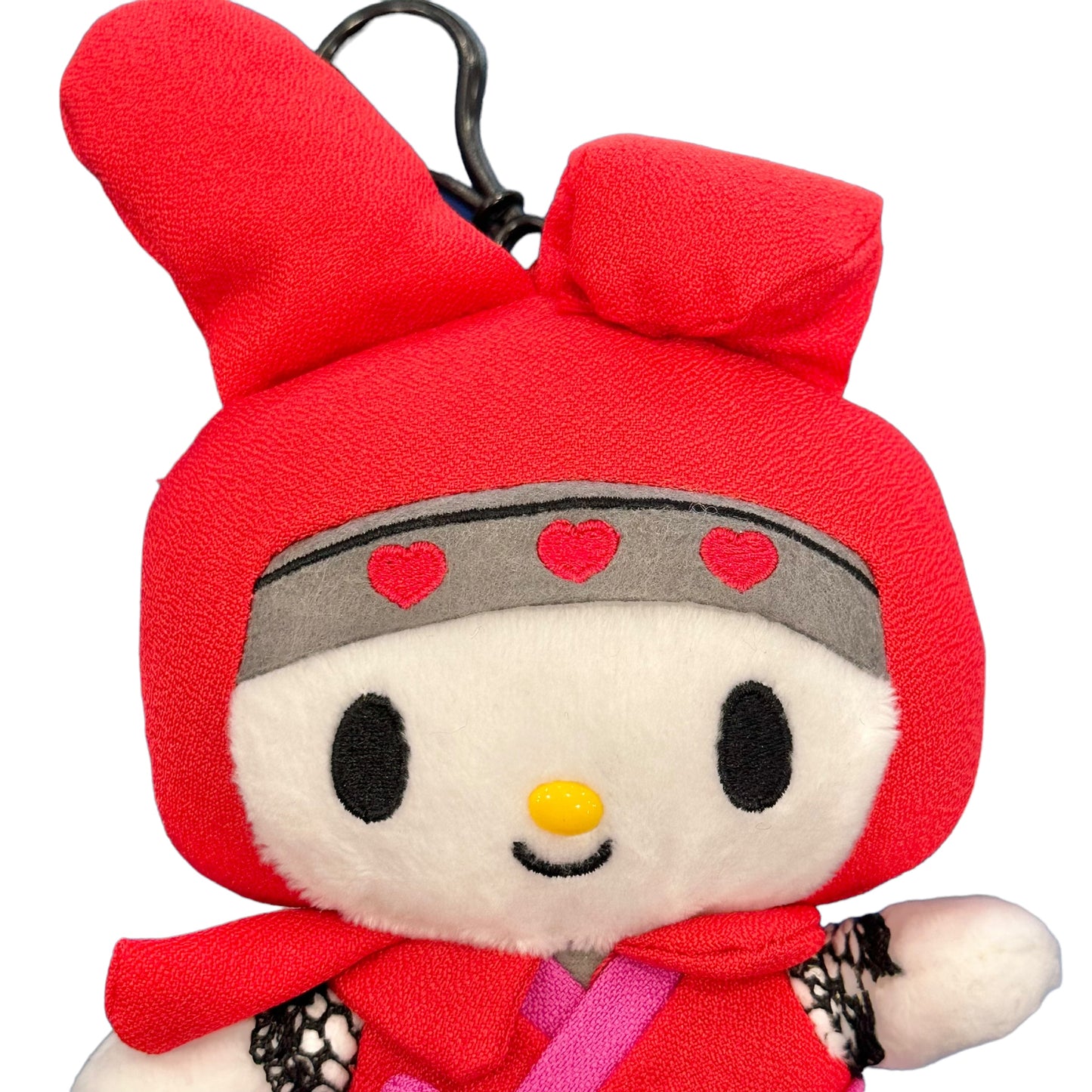 My Melody "Ninja" Mascot Clip On Plush