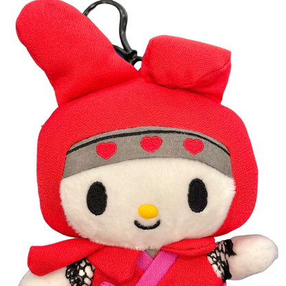 My Melody "Ninja" Mascot Clip On Plush